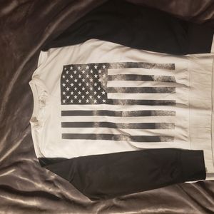USA Flag Long Sleeve Shirt